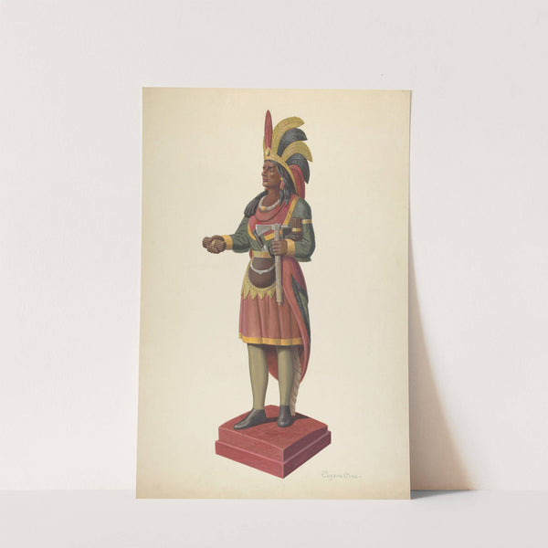 Cigar Store Figure (c. 1937) by Eugene Croe