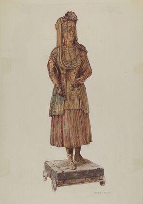 Cigar Store Figure