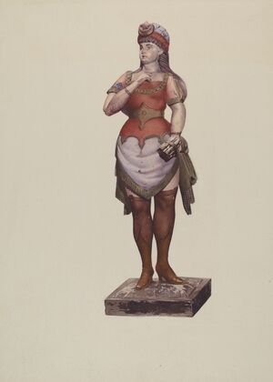 Cigar Store Figure