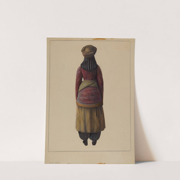 Cigar Store Figure (c. 1937) by Mina Lowry