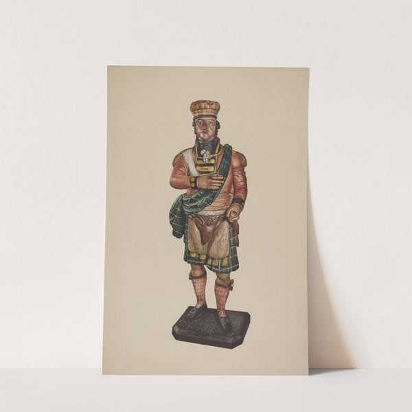 Cigar Store Figure by Robert Pohle