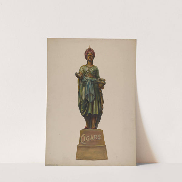 Cigar Store Figure by Walter Hochstrasser