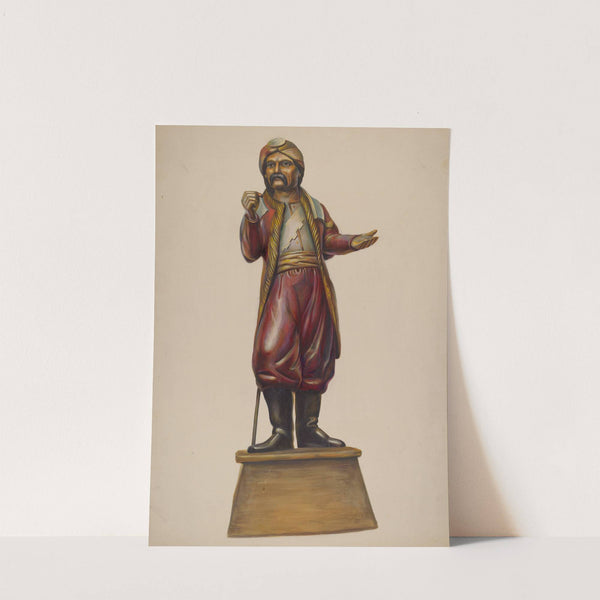 Cigar Store Figure by Walter Hochstrasser