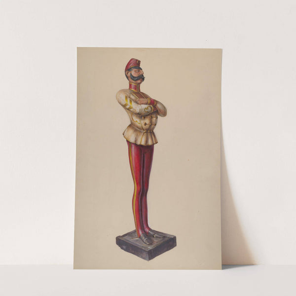 Cigar Store Figure by Walter Hochstrasser