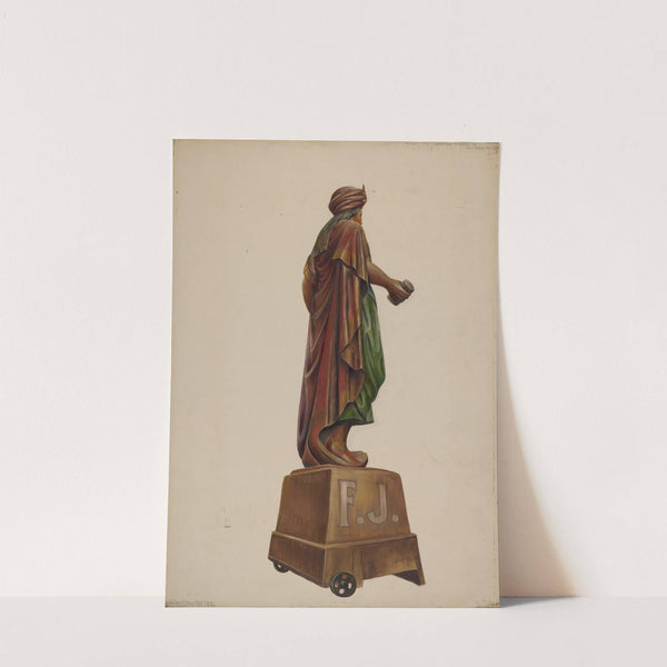 Cigar Store Figure by Walter Hochstrasser