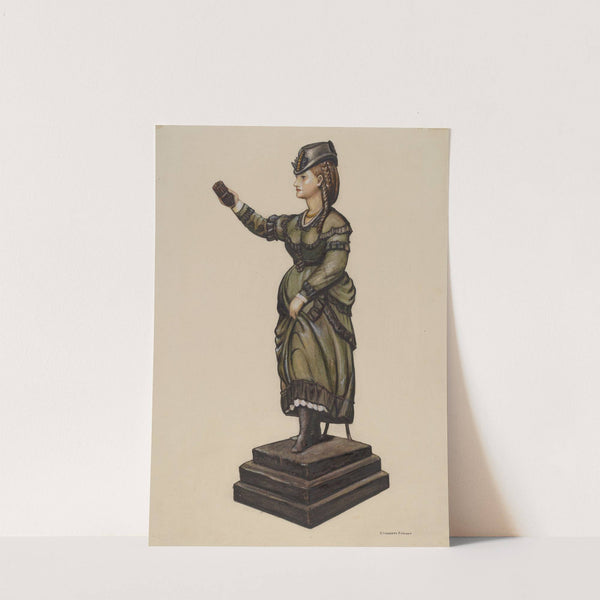 Cigar Store Figure by Elizabeth Johnson