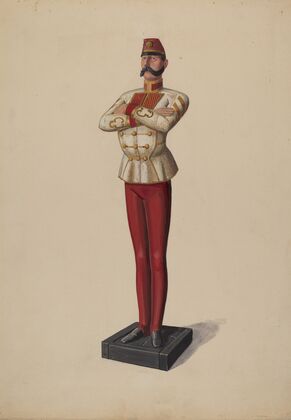 Cigar Store Figure