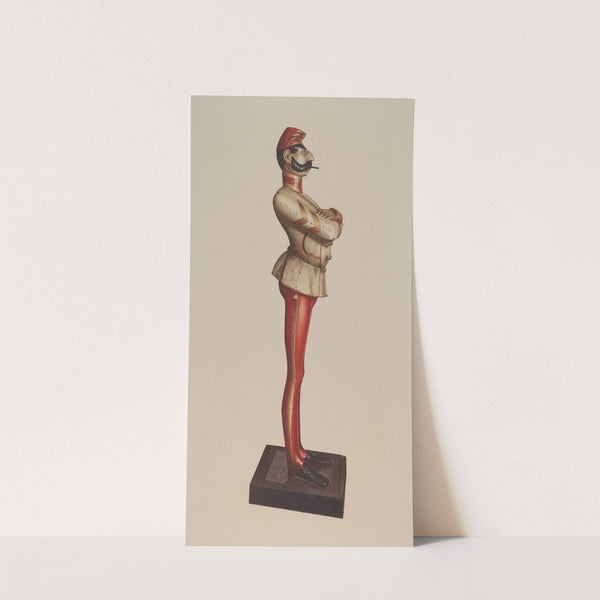 Cigar Store Figure by Albert Ryder