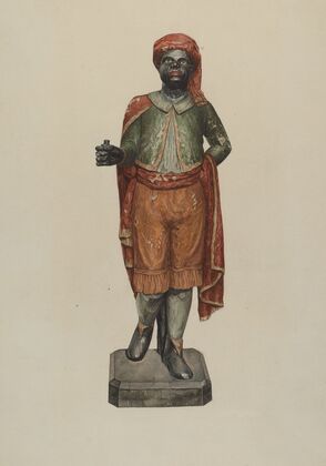 Cigar Store Figure – Blackamoor