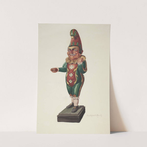 Cigar Store Figure - Punch by Elmer R. Kottcamp