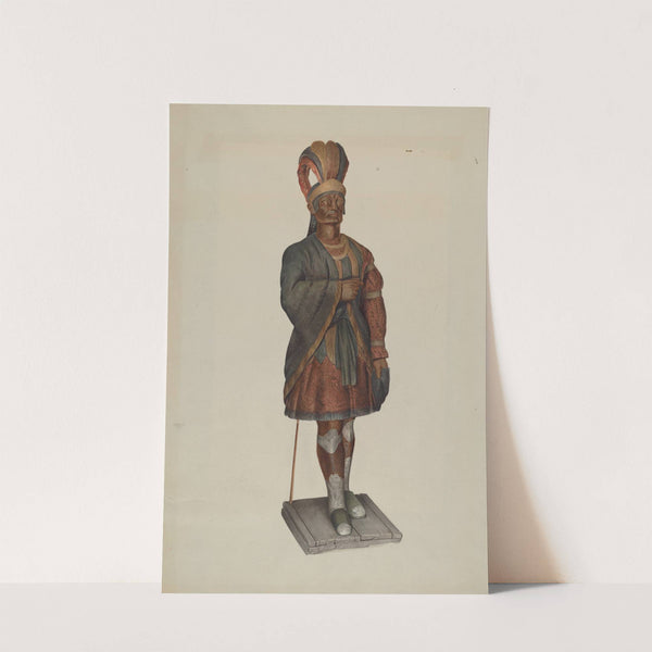 Cigar Store Indian (c. 1937) by John Sullivan