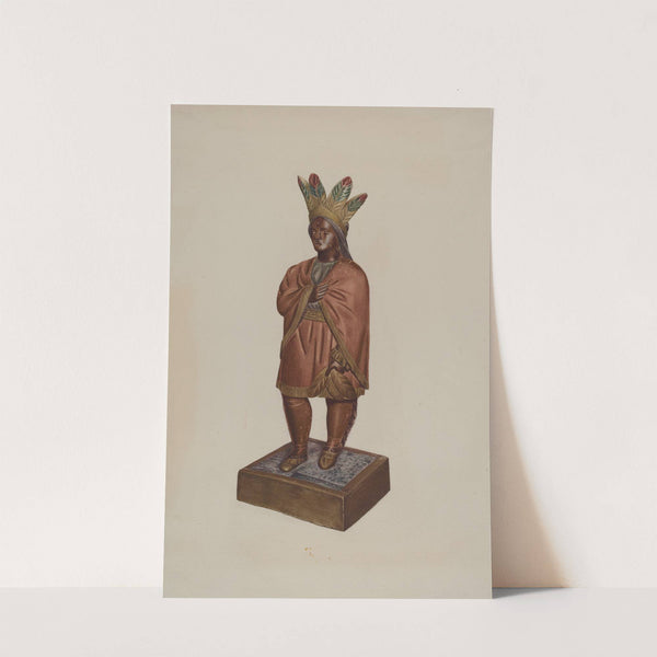 Cigar Store Indian by Lucille Chabot