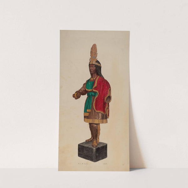 Cigar Store Indian by Alvin M. Gully