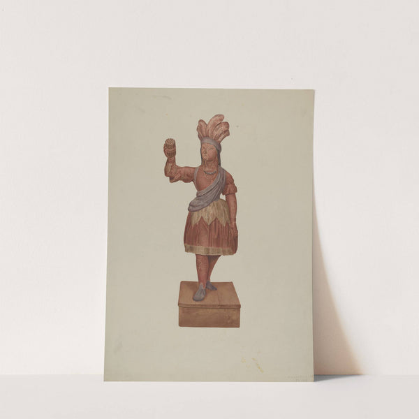 Cigar Store Indian by Michael Riccitelli