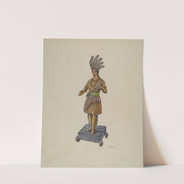 Cigar Store Indian by Ray Price