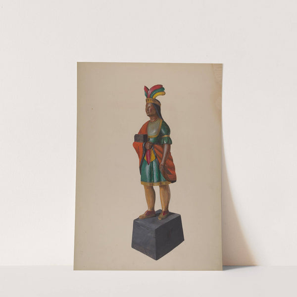 Cigar Store Indian by Richard F. Smith