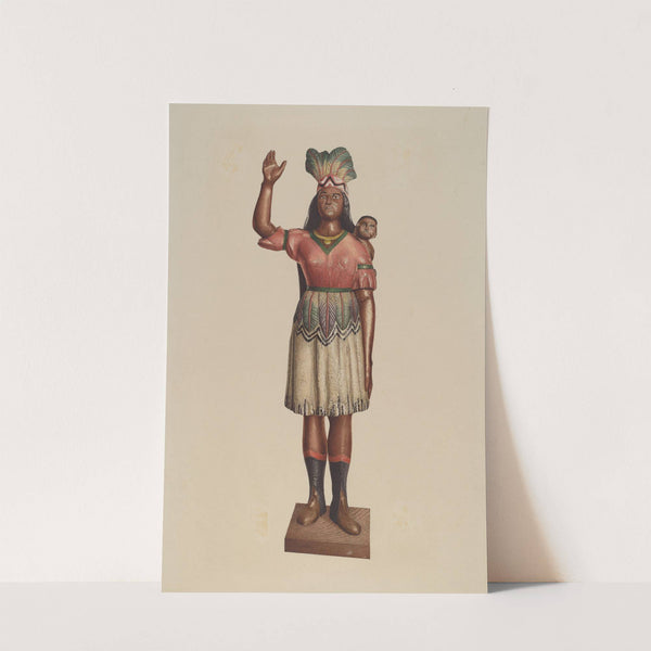 Cigar Store Indian by Robert Pohle