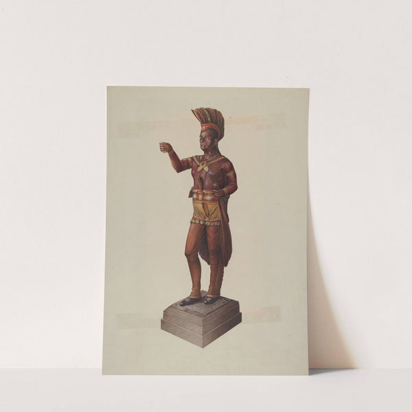 Cigar Store Indian by Robert Pohle