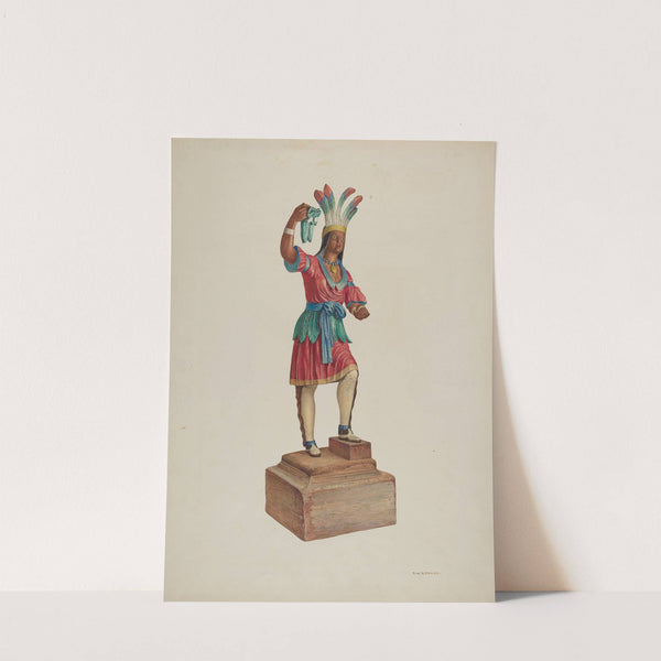 Cigar Store Indian by Robert W.R. Taylor