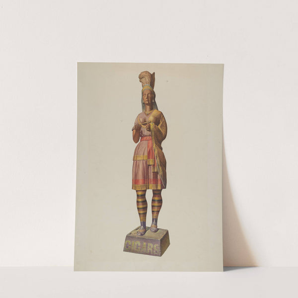 Cigar Store Indian by Robert W.R. Taylor