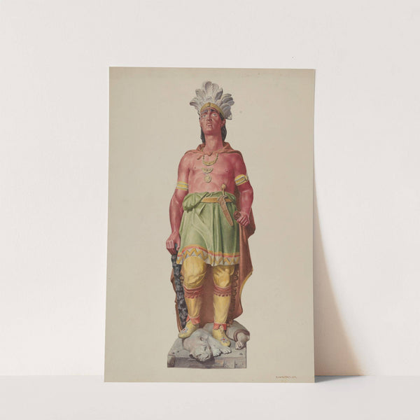 Cigar Store Indian by Robert W.R. Taylor