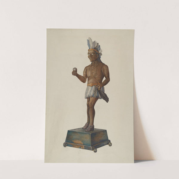 Cigar Store Indian by Victor F. Muollo