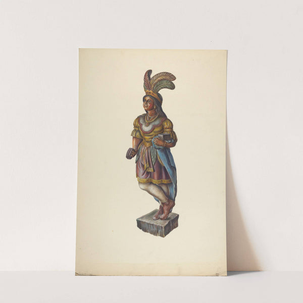 Cigar Store Indian by Walter Hochstrasser