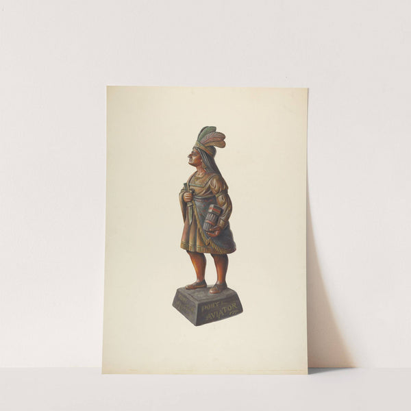 Cigar Store Indian by Walter Hochstrasser