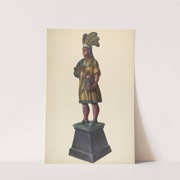 Cigar Store Indian by Walter Hochstrasser