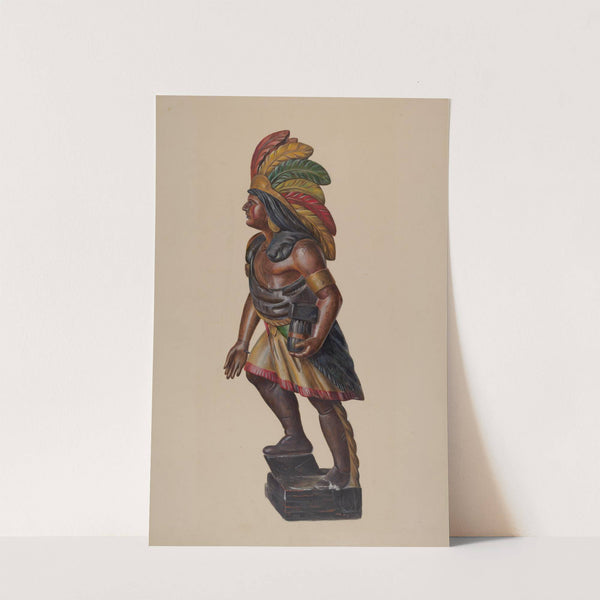 Cigar Store Indian by Walter Hochstrasser