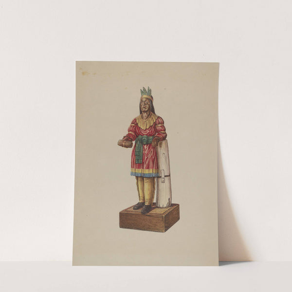 Cigar Store Indian by American 20th Century