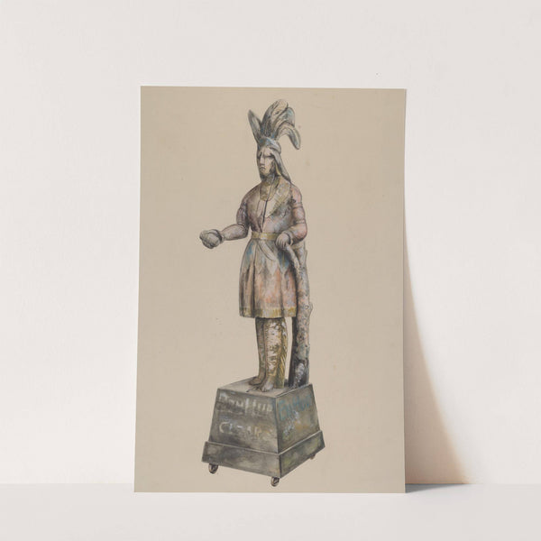 Cigar Store Indian by William Kerby