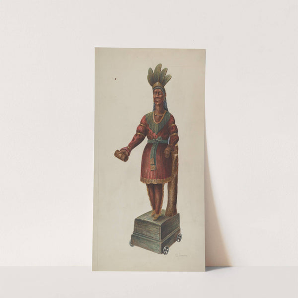 Cigar Store Indian by Charles Bowman