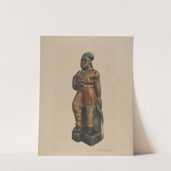 Cigar Store Indian by Charles Bowman