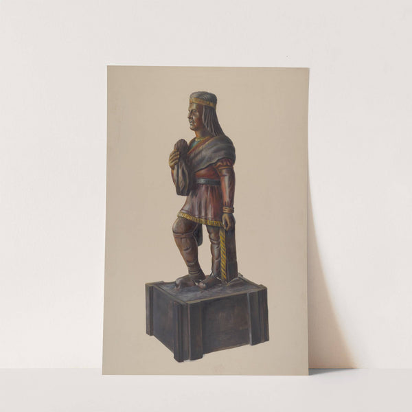 Cigar Store Indian by Chris Makrenos