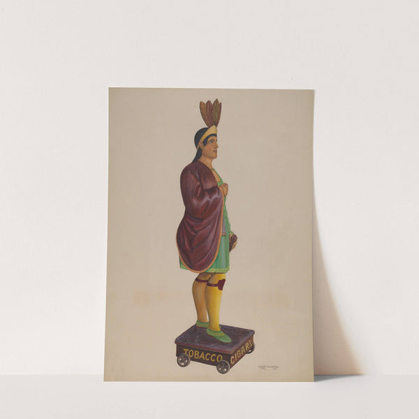 Cigar Store Indian by Chris Makrenos