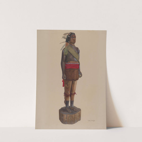 Cigar Store Indian by Chris Makrenos