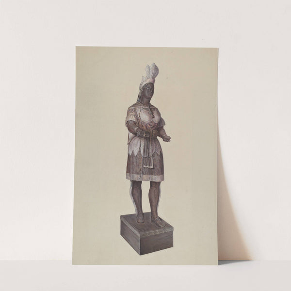 Cigar Store Indian by Dorothy Handy