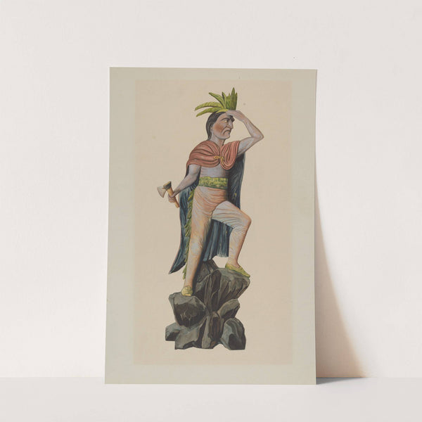 Cigar Store Indian by Einar Heiberg