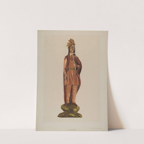 Cigar Store Indian by Einar Heiberg