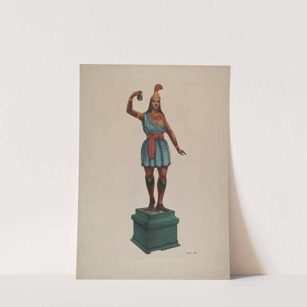 Cigar Store Indian by Emile Cero