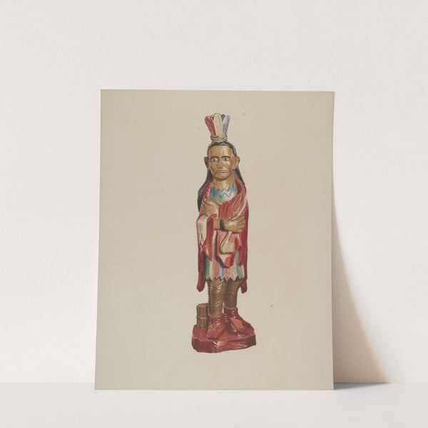 Cigar Store Indian by Albert Ryder