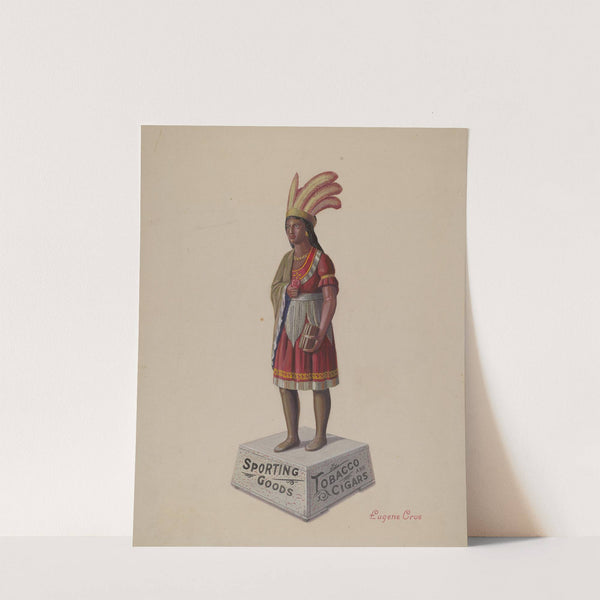 Cigar Store Indian by Eugene Croe