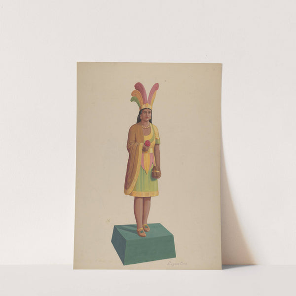 Cigar Store Indian by Eugene Croe