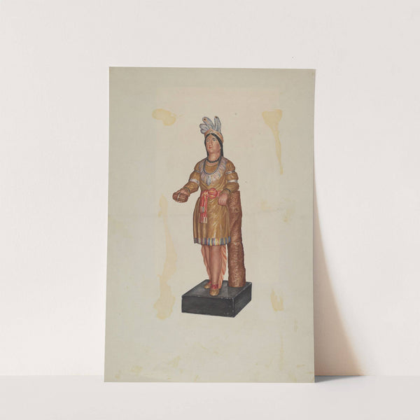Cigar Store Indian by Flora Merchant