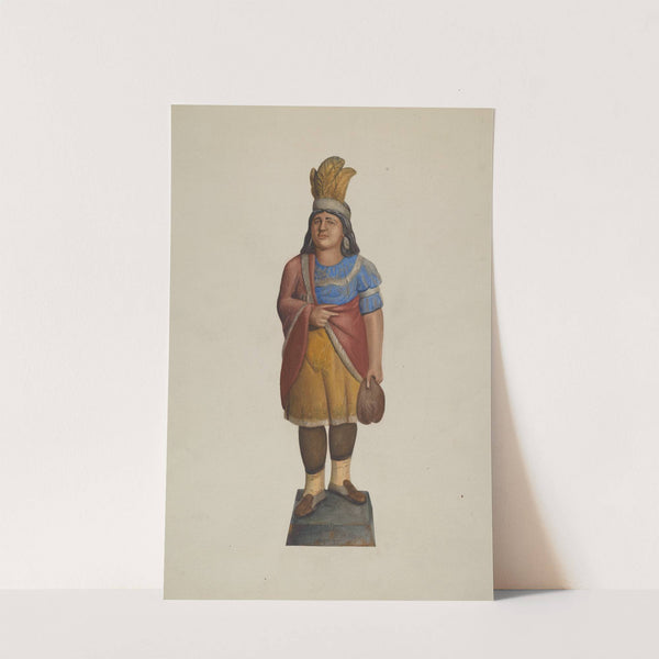 Cigar Store Indian by Alice Stearns