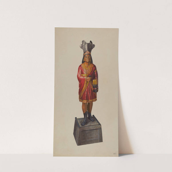 Cigar Store Indian by Henry Tomaszewski