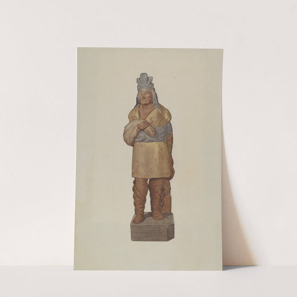 Cigar Store Indian by Henry Tomaszewski