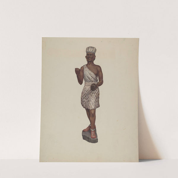 Cigar Store Indian by Jane Iverson