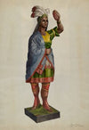 Cigar Store Pocahontas